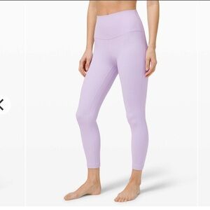 Lululemon Align Pant 25" in Lavender Dew